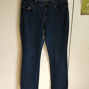 Final week, Old Navy Sweetheart jeans 12 long